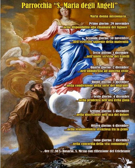 NOVENA DELL’IMMACOLATA