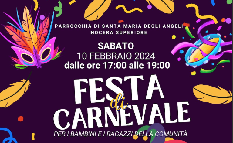 Festa di Carnevale per i Bambini e i Ragazzi della Comunità