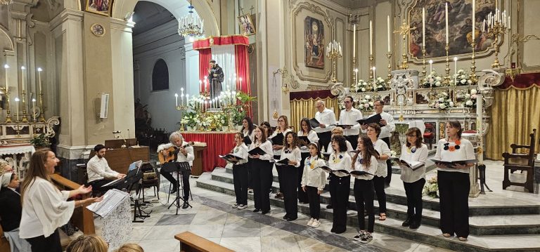 Grande successo per il Concerto dell’Ensemble Corale Noukria